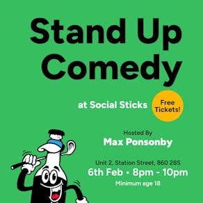 Stand Up at Social Sticks