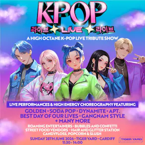 K-Pop Live | Tiger Yard, Cardiff