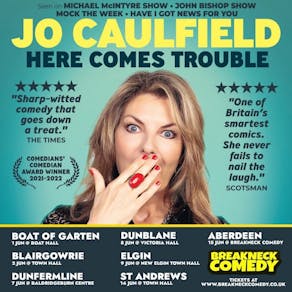 JO CAULFIELD - HERE COMES TROUBLE Live
