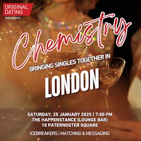 Chemistry - Over 40s Singles Party in London