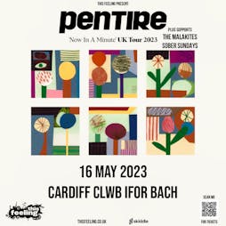 Pentire - Cardiff Tickets | Clwb Ifor Bach Cardiff  | Tue 16th May 2023 Lineup
