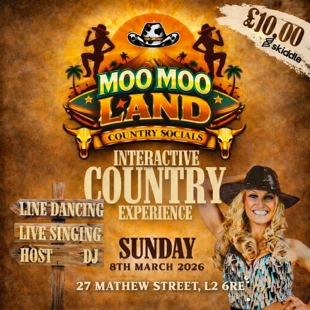 Moo Moo Land - Liverpool Country Social at Kabin Liverpool