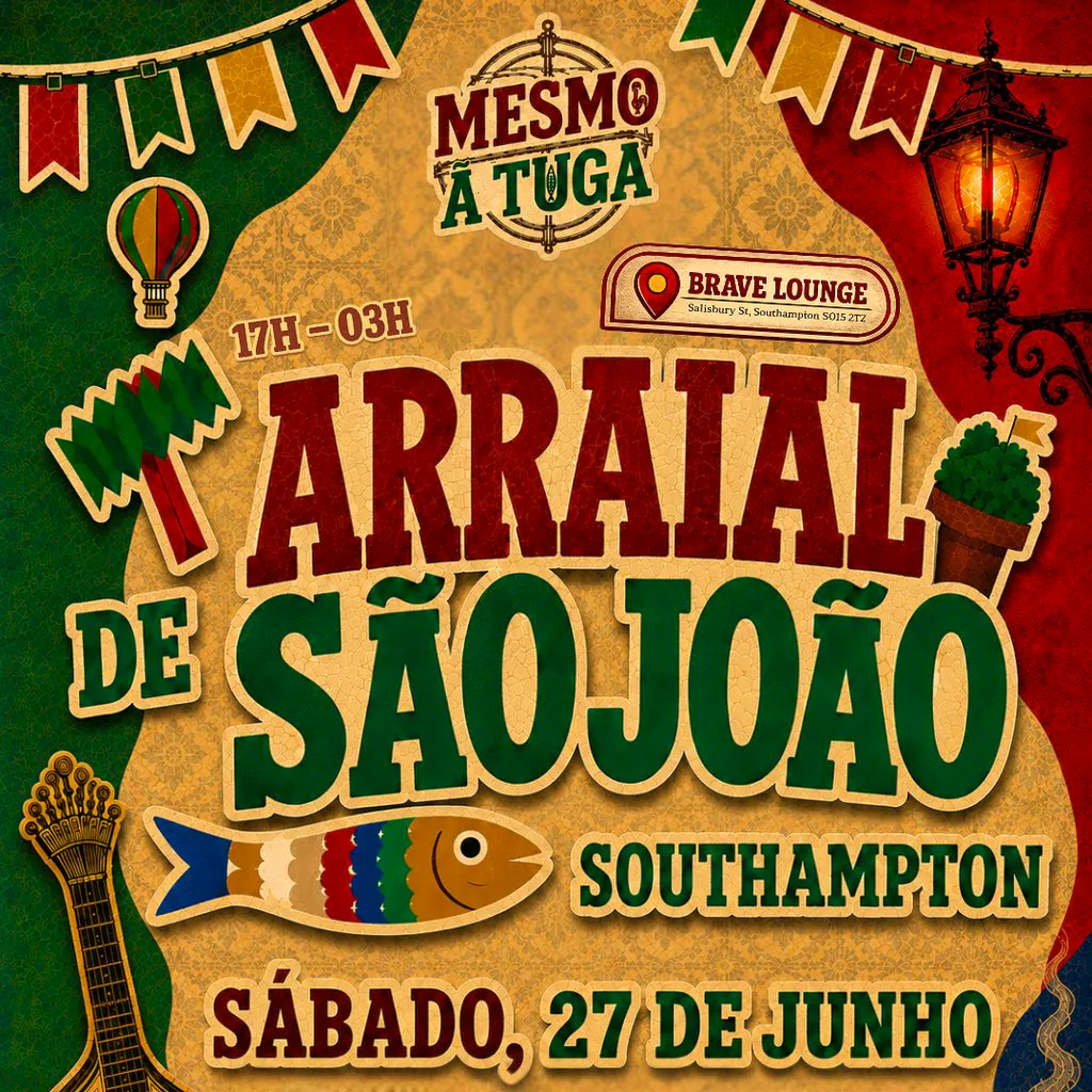 ARRAIAL DE SAO JOAO - BRAVE LOUNGE, Southampton at BRAVE LOUNGE SOUTHAMPTON