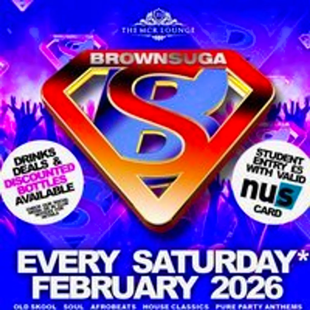 Brownsuga Party! at The Manchester Lounge