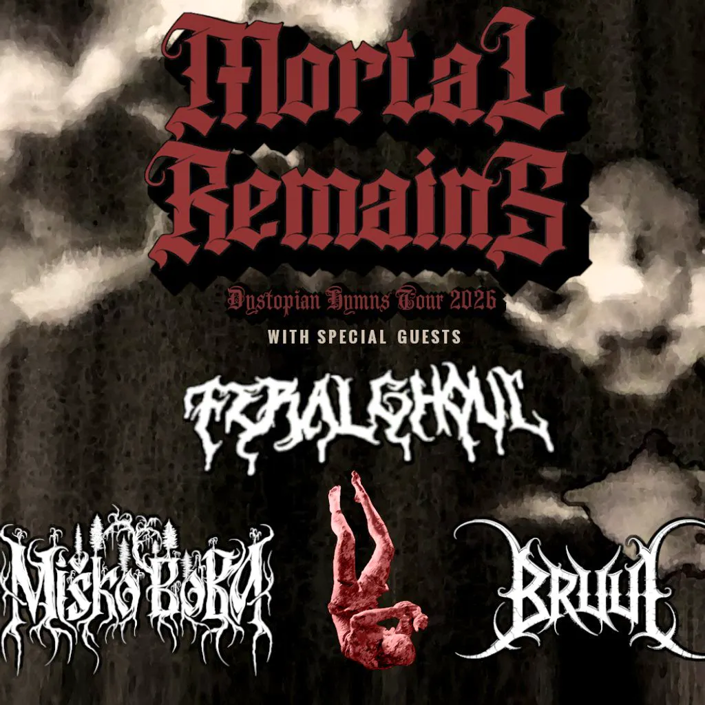 Mortal Remains - Feral Ghoul - Misko Boba - Bruul at Lending Room  The Library