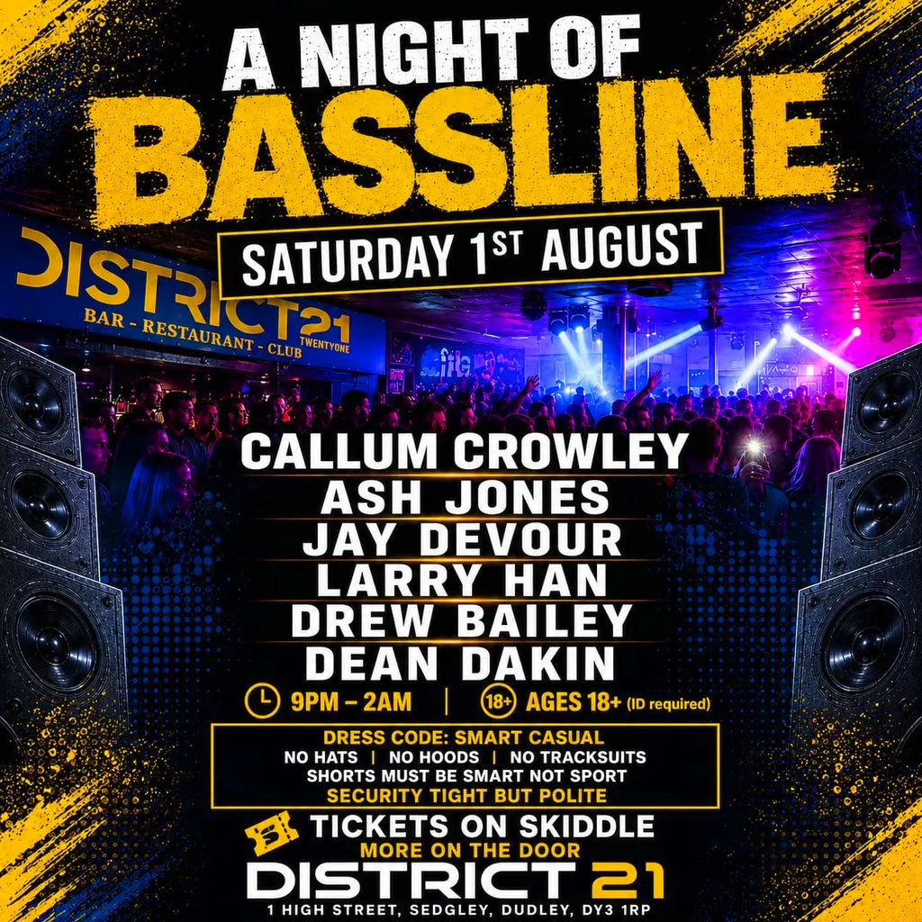 A night of Bassline at District21