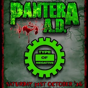 Type Of Negative + Pantera A.D. - Halloween Show