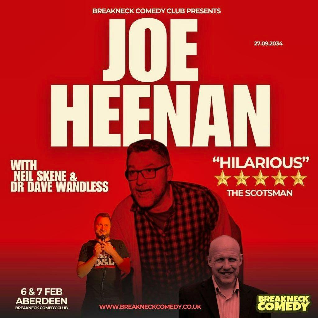 Joe Heenan at Breakneck Comedy