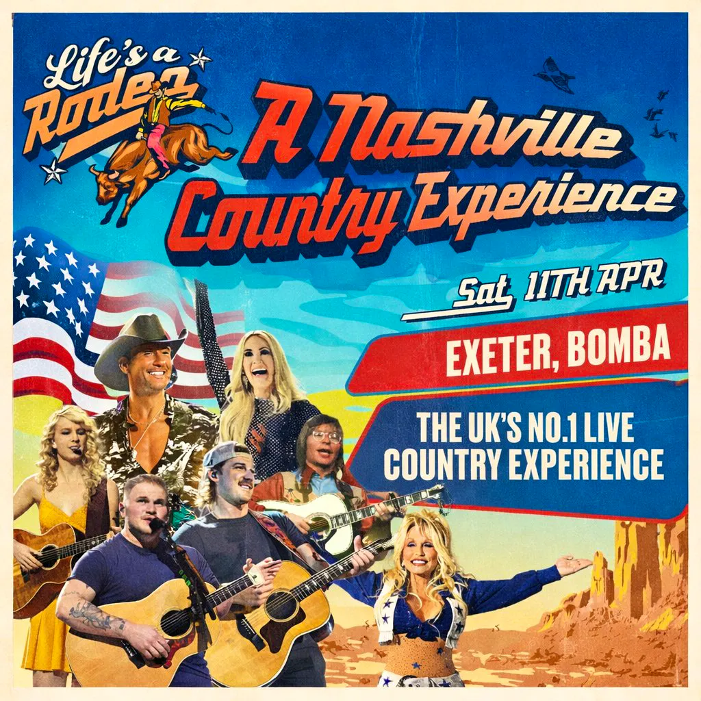 Exeter: A Nashville Country Music Experience at Bomba Exeter