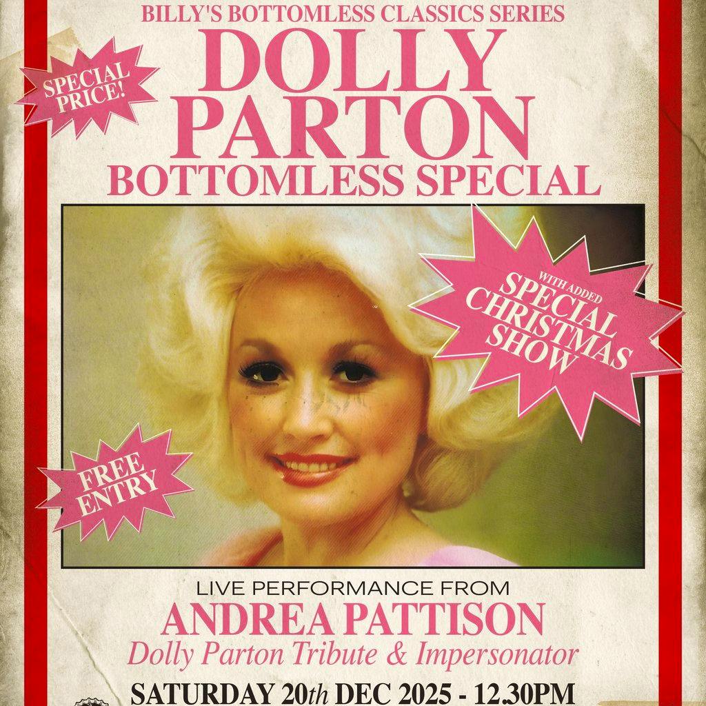A **Christmas** Dolly Parton Bottomless Special - LIVE at Billy Bootleggers