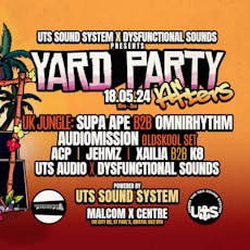 Yard Party - Afters at Malcolm X Community Centre
