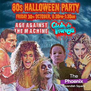 The 80s Halloween Party - Fri 30th October, 8:30pm-1:30am (18+)
