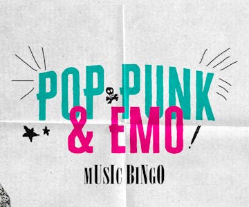 Pop Punk & Emo Music Bingo