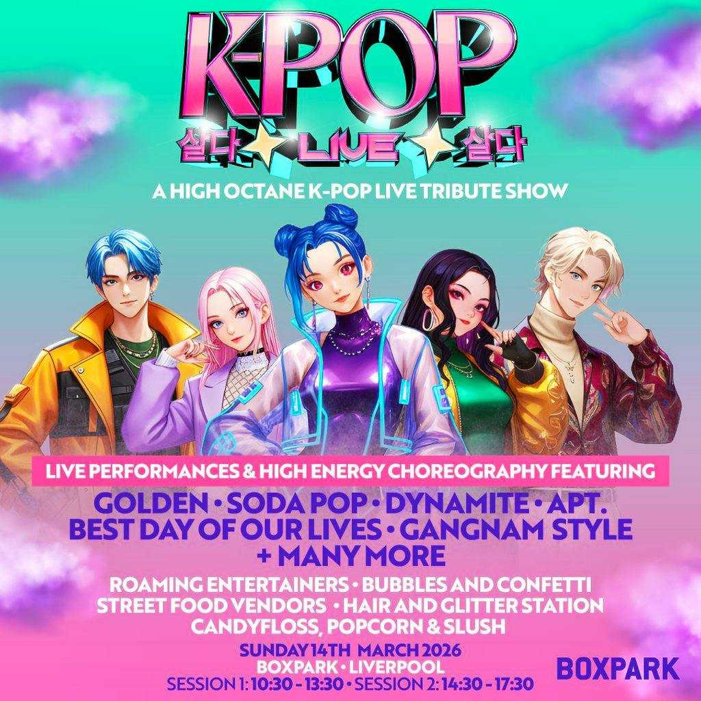 K-POP Live | Boxpark, Liverpool at Boxpark Liverpool