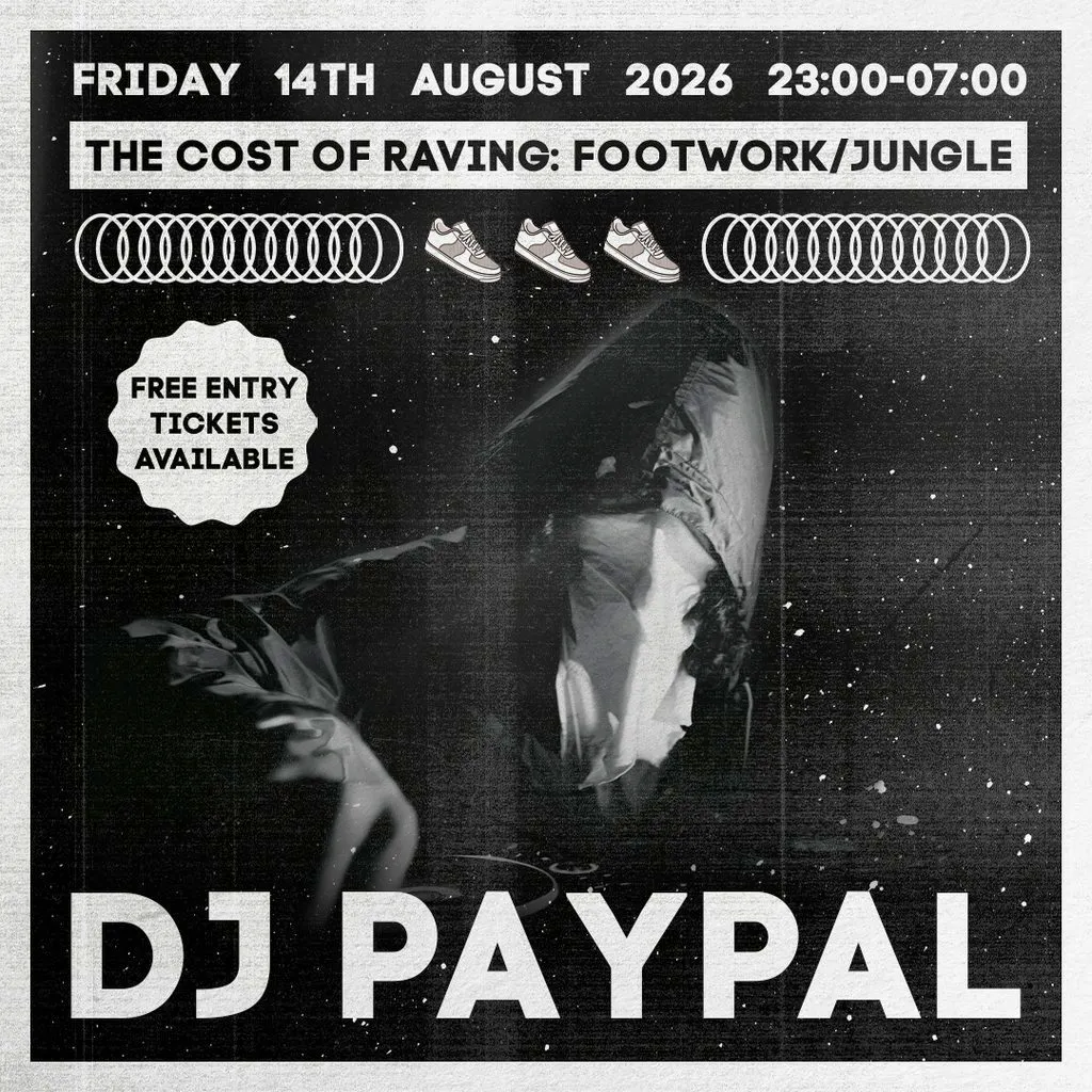 The Cost of Raving presents: DJ Paypal at The Volks Nightclub