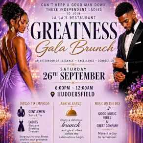 Greatness Gala brunch