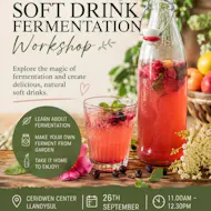 Soft Drink fermentation: from Garden to Glass at Ceridwen Center.