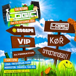 Logic Festival 5 Tickets | Ynysforgan Farm Swansea  | Sat 7th September 2024 Lineup