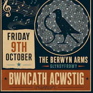 Bwncath Acwstig at The Berwyn Arms
