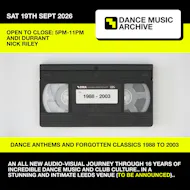 Dance Music Archive - 006 at TBA Leeds