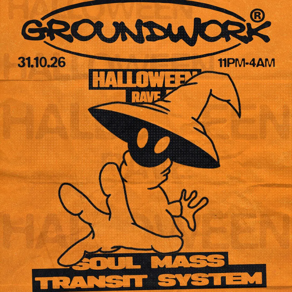 'GROUNDWORK 002: Halloween w/ Soul Mass Transit System + more at Quarters Brighton