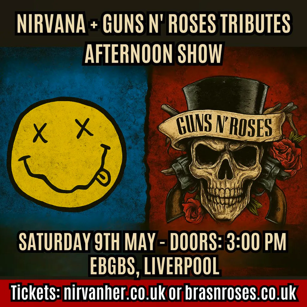 Nirvanher & Bras N' Roses - Live At EBGBs, Liverpool at Heebie Jeebies