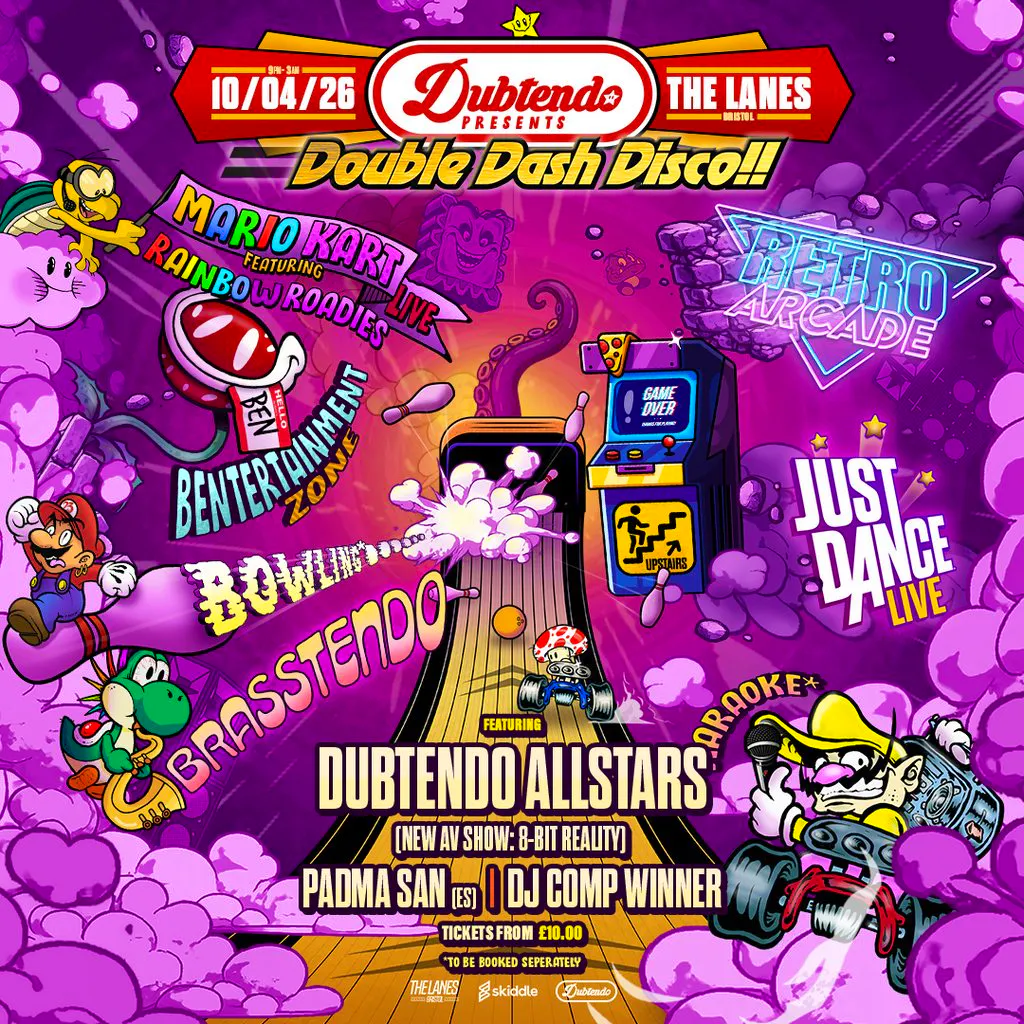 Dubtendo Presents: Double Dash Disco at The Lanes