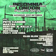 Insomnia London Halloween Special at Archives London