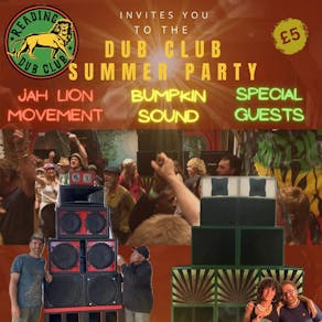 The Barge Inn invites you to the Dub Club Summer Party!!