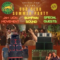 The Barge Inn invites you to the Dub Club Summer Party!! at The Barge Inn Honeystreet