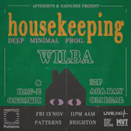 Housekeeping w/ Wilba at Patterns Brighton