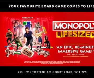 Monopoly Lifesized - City Board