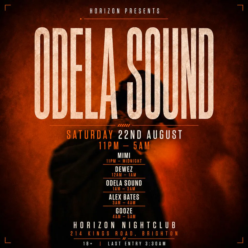 Horizon Presents After Dark X Odela Sound at Horizon Club