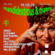 Teletech Manchester: Mandidextrous & Mates at Hidden