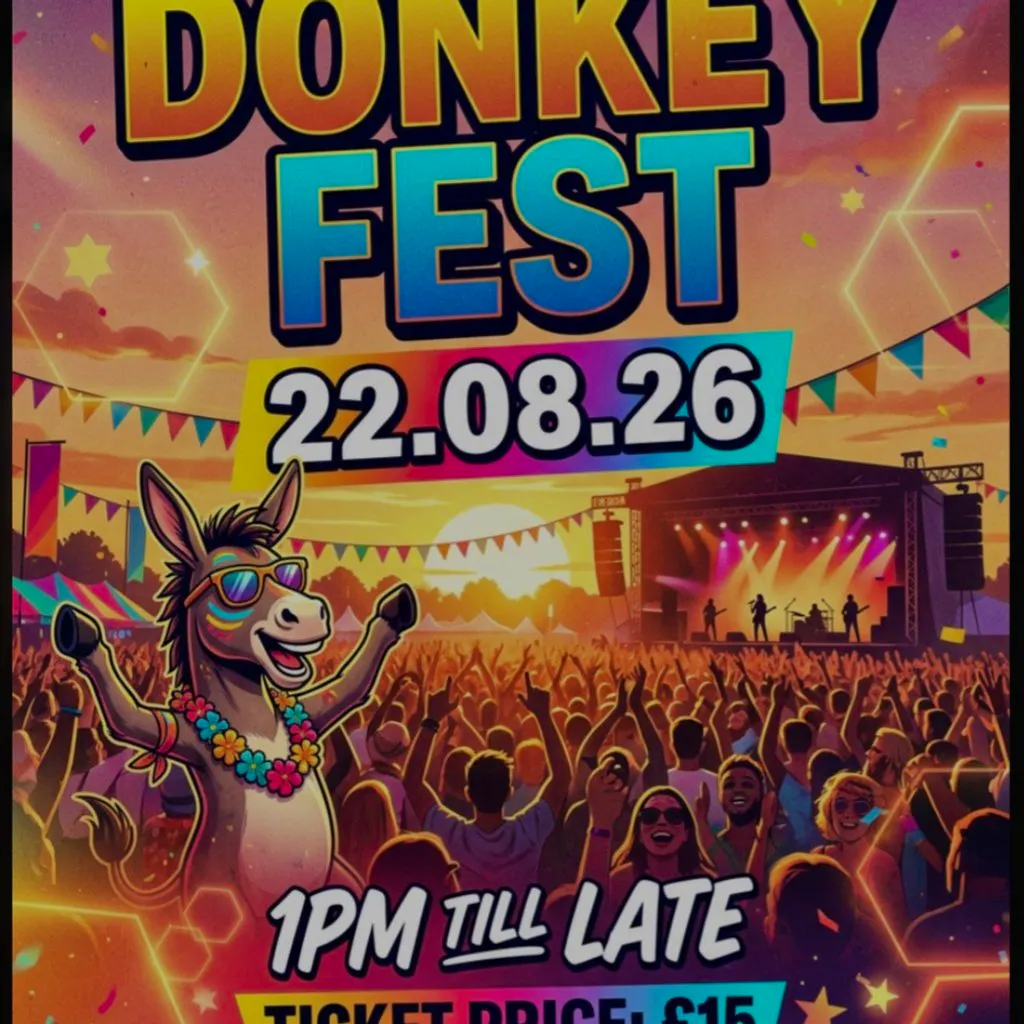 Donkey fest at Ol12 9tb