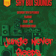 SHY BOI SOUNDS + Drum and Bass + JUNGLE Never SLEEPS at Play Bar Hinckley