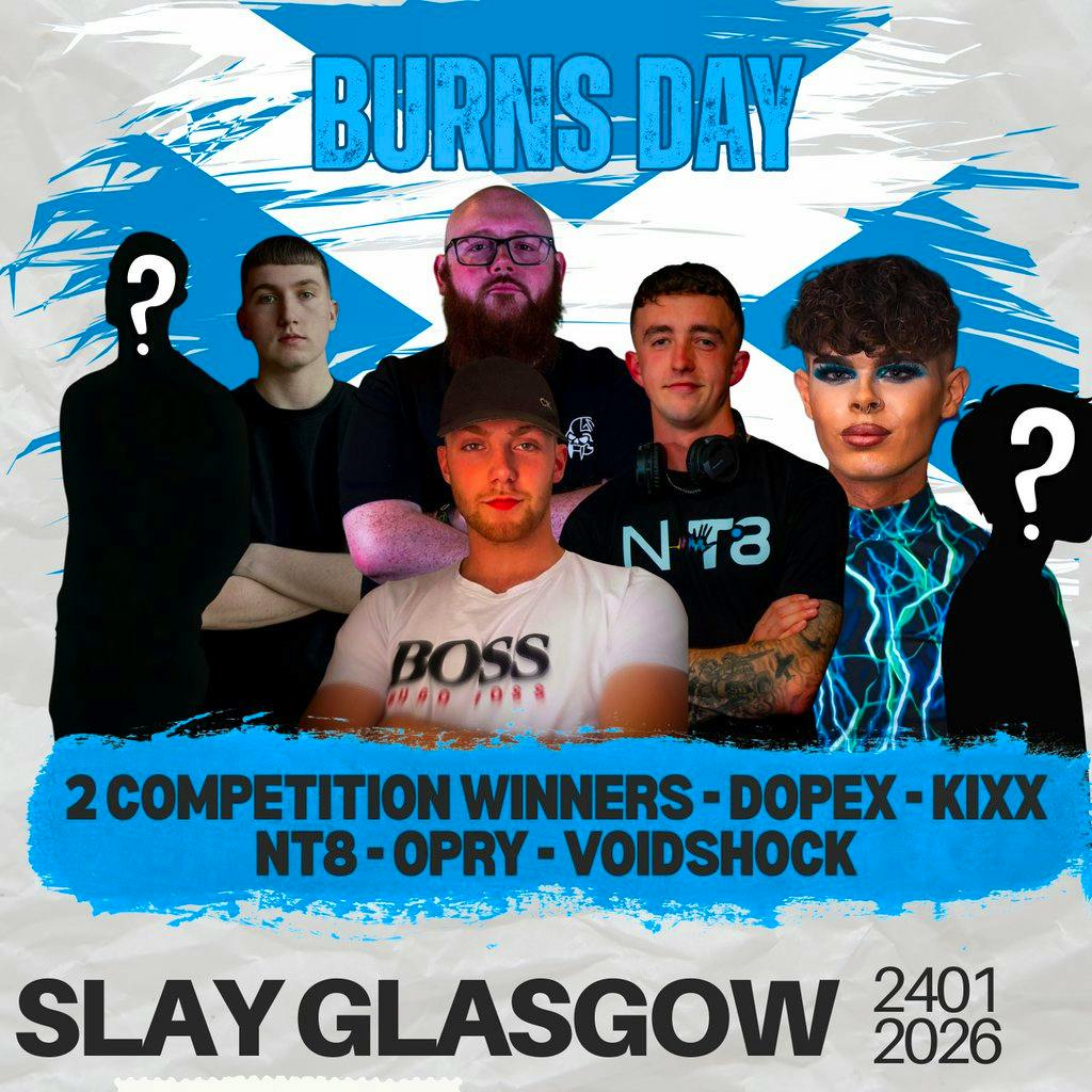 Hardpoint Productions Presents - Bpm:Vol2 - Burn Day at Slay Glasgow, Scotland
