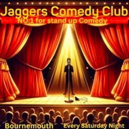 Jaggers Comedy Club. 1st Class Stand up Comedy Entertainment Tickets | Canvas  Bournemouth  | Sat 4th May 2024 Lineup