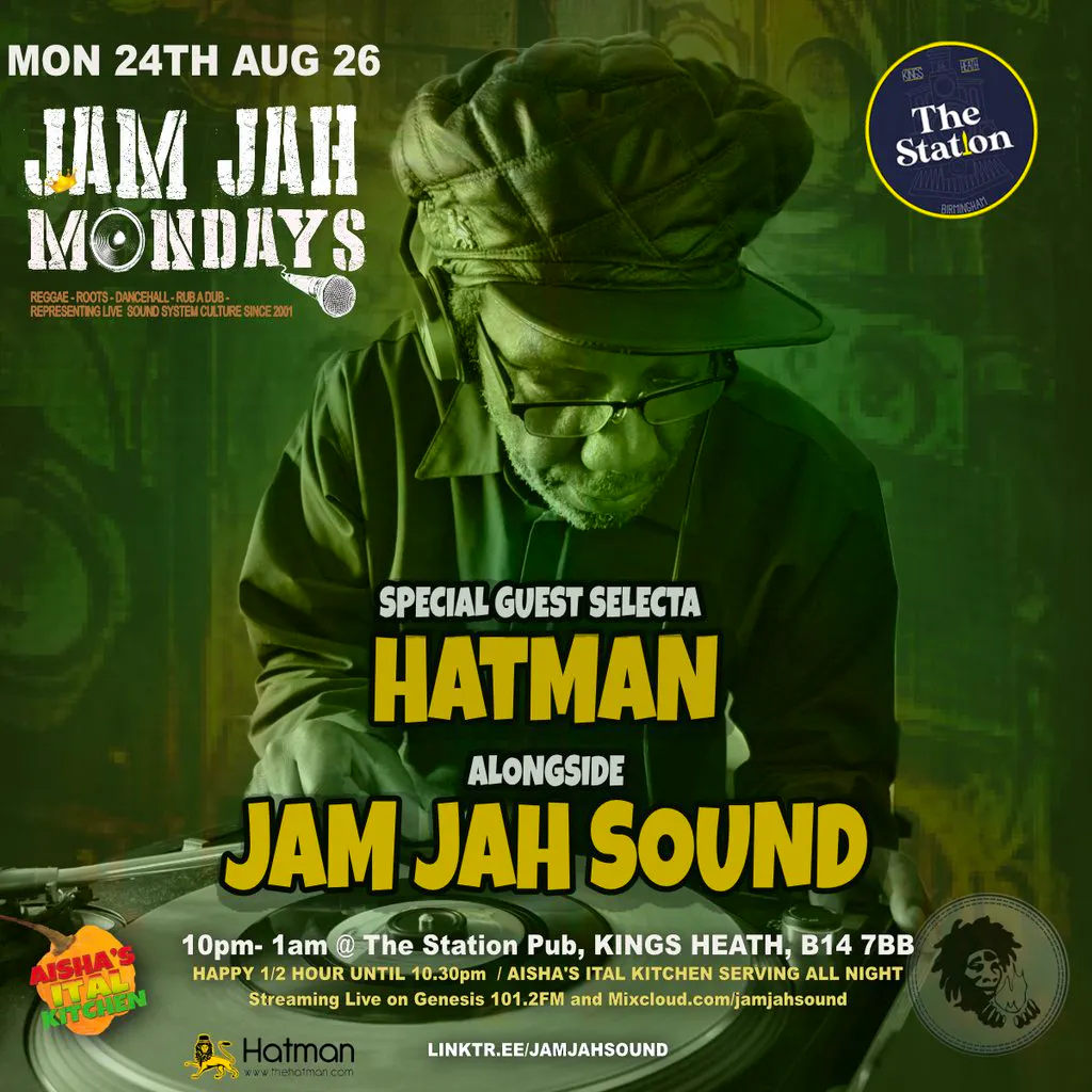 Jam Jah Mondays ft Hatman at The Station Pub