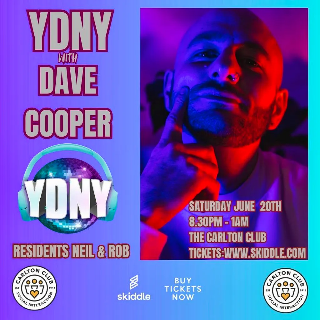 YDNY - September at The Carlton Club Manchester