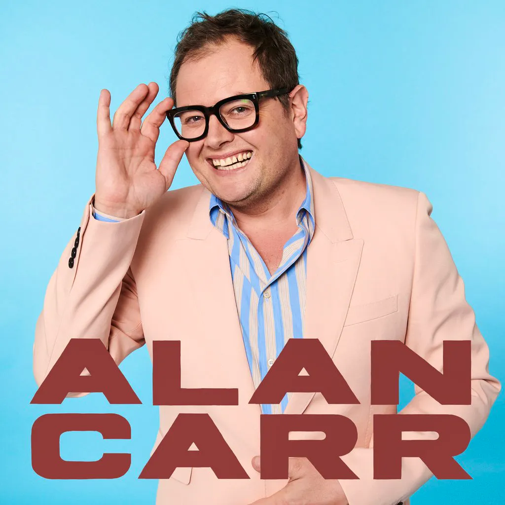 Alan Carr : Work in progress at Old Fire Station