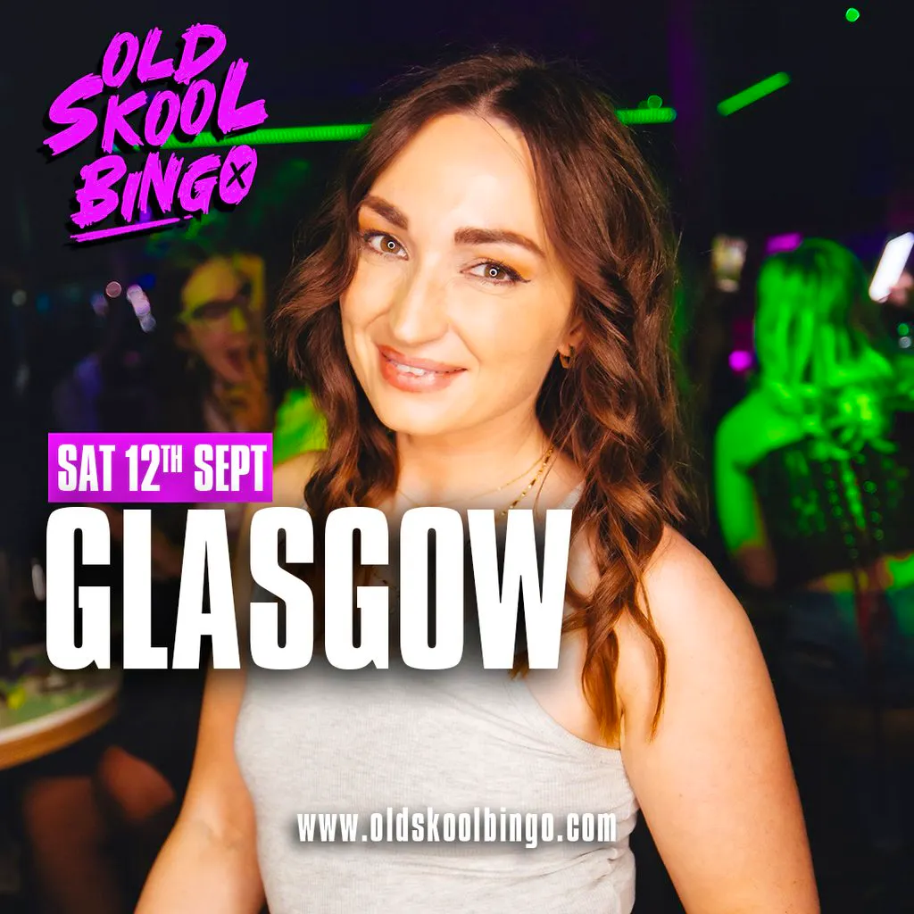 Old Skool Bingo Sat 12th Sep Glasgow at Manuka