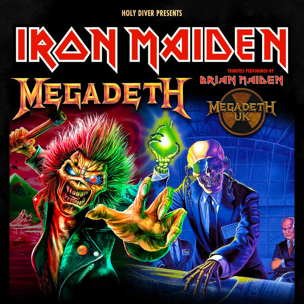 Iron Maiden - Brian Maiden & Megadeth UK at Holy Diver