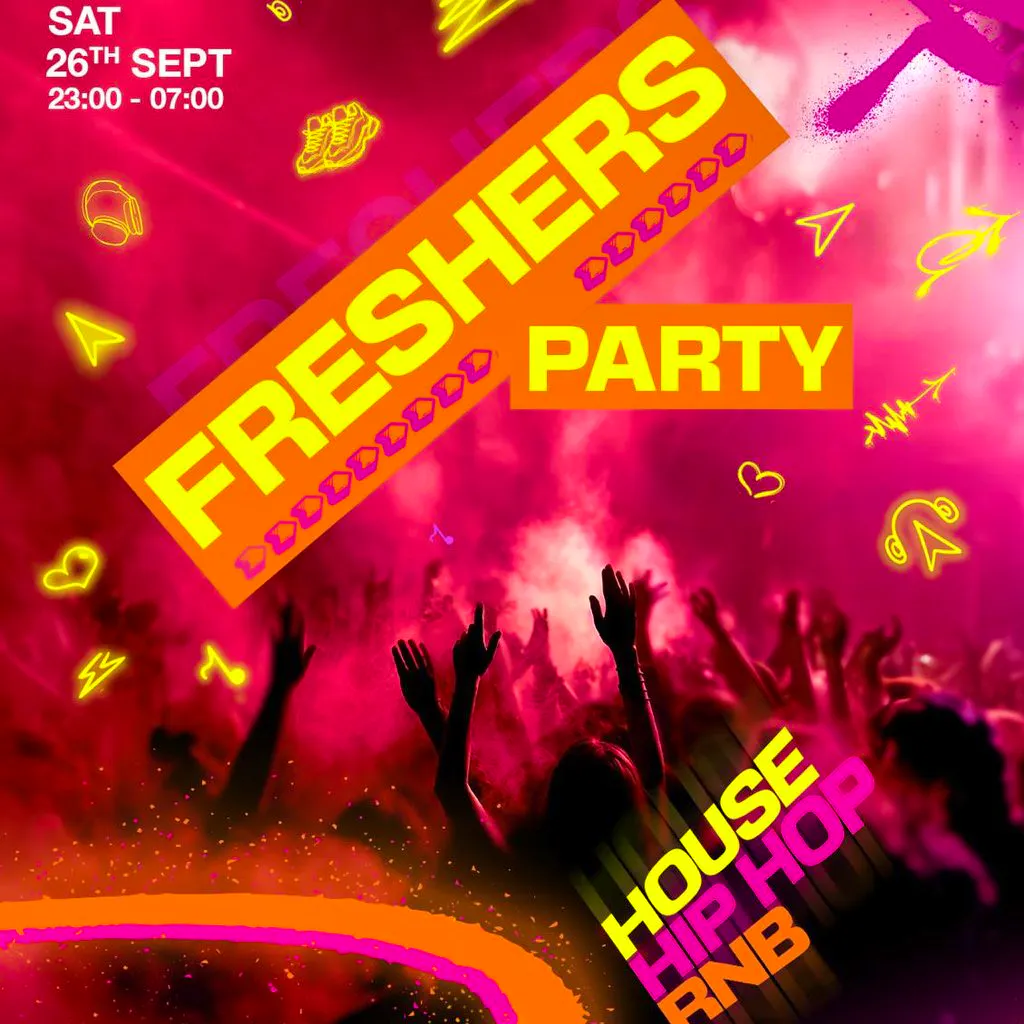 Freshers Party - House, Hip Hop, Rnb at Egg London