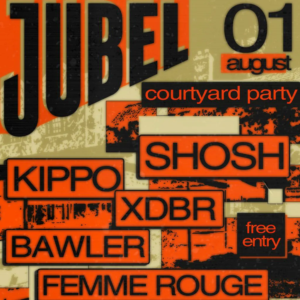 FREE Jubel Day Party w/ Shosh, Kippo, XDBR & More! at The Full Moon And Attic Bar