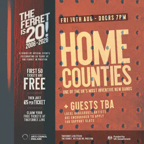 The Ferret is 20! // Home Counties + guests tba
