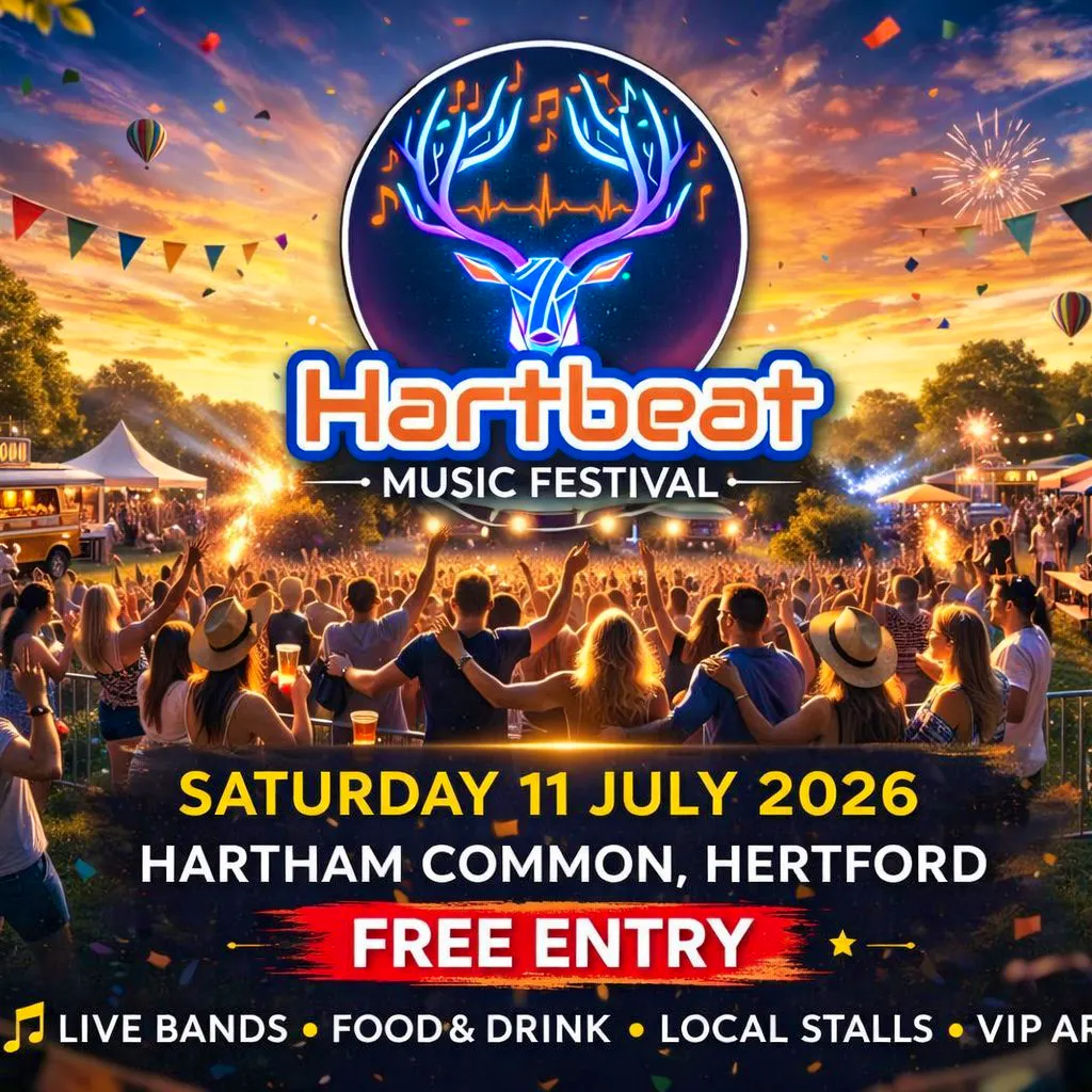 Hartbeat Music Festival VIP Area at Hartham Common, Hertford
