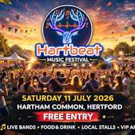 Hartbeat Music Festival VIP Area at Hartham Common, Hertford