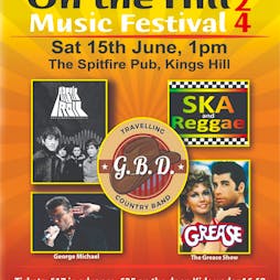 Tribute on The Hill 2024 Tickets | The Spitfire Pub West Malling  | Sat 15th June 2024 Lineup