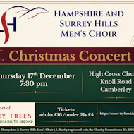 Hampshire & Surrey Hills Men's Choir Christmas Concert at High Cross Church